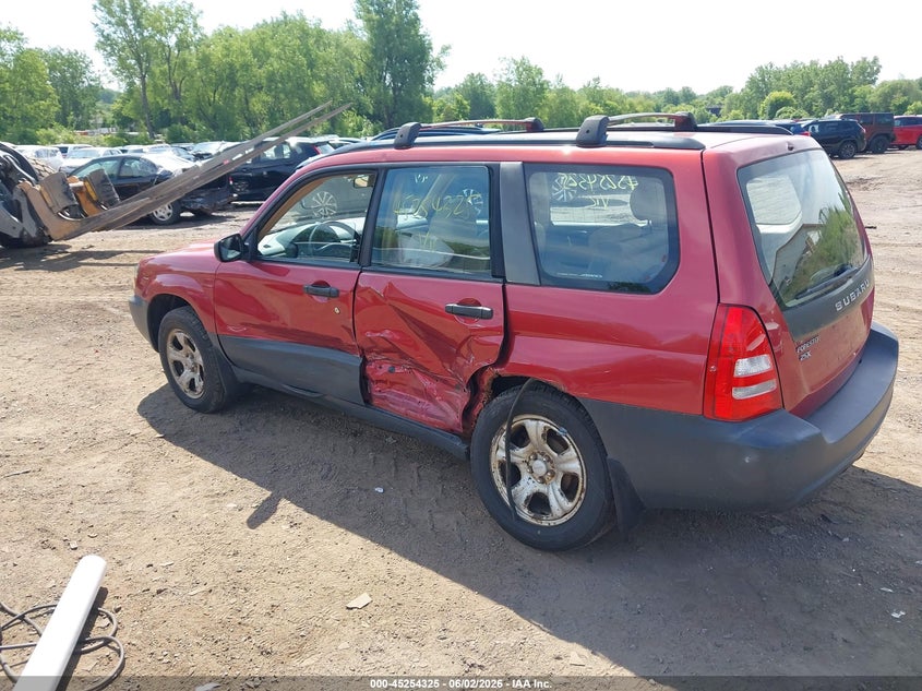 2005 Subaru Forester VIN JF1SG636X5H737387 IAAI salvage auction — LEFT SIDE, Flood (Minnesota), sold $25 on 2026-07-29 (photo 3)