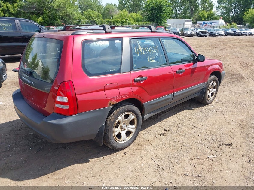 2005 Subaru Forester VIN JF1SG636X5H737387 IAAI salvage auction — LEFT SIDE, Flood (Minnesota), sold $25 on 2026-07-29 (photo 4)
