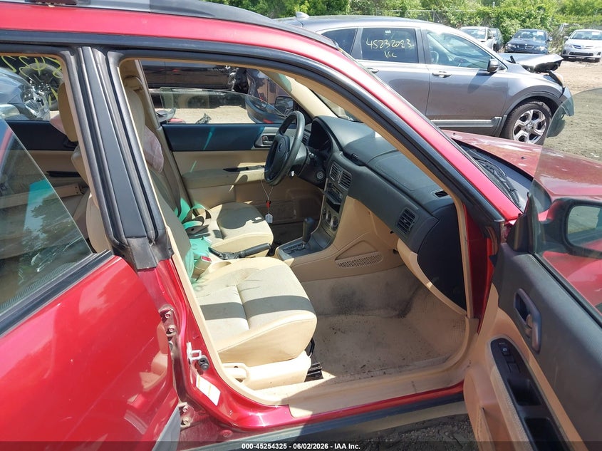 2005 Subaru Forester VIN JF1SG636X5H737387 IAAI salvage auction — LEFT SIDE, Flood (Minnesota), sold $25 on 2026-07-29 (photo 5)
