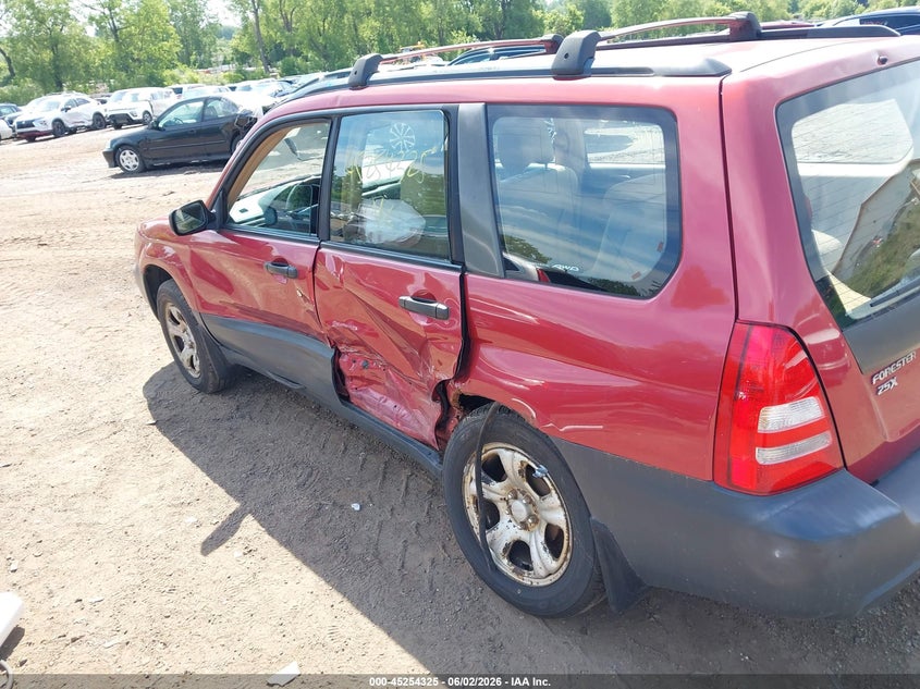 2005 Subaru Forester VIN JF1SG636X5H737387 IAAI salvage auction — LEFT SIDE, Flood (Minnesota), sold $25 on 2026-07-29 (photo 6)