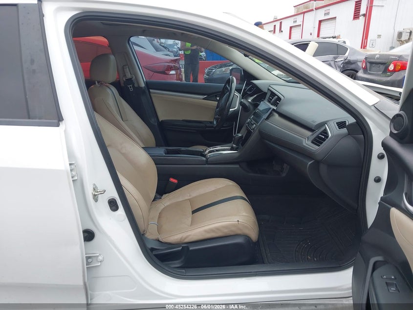 2016 Honda Civic VIN 19XFC1F76GE200653 IAAI salvage auction — FRONT & REAR, Salvage Title, sold $3,200 on 2026-07-18 (photo 5)