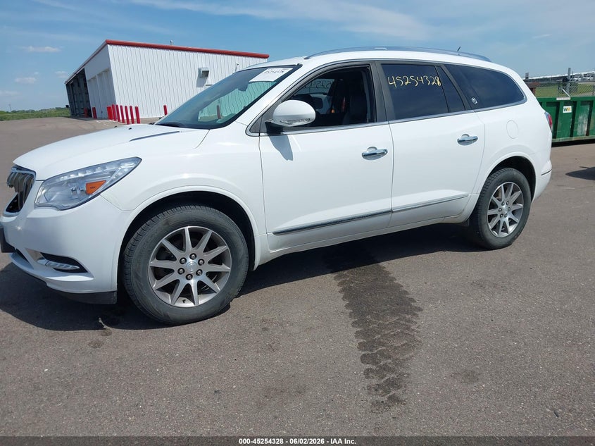 2017 Buick Enclave VIN 5GAKVBKD9HJ191947 IAAI salvage auction — FRONT END, Prior Salvage (Minnesota), sold $1,350 on 2026-07-27 (photo 2)