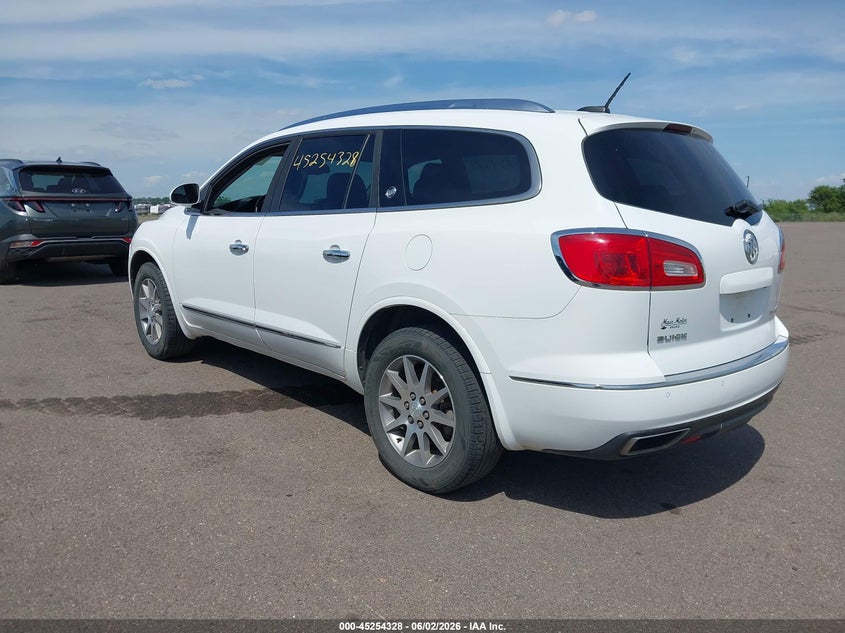 2017 Buick Enclave VIN 5GAKVBKD9HJ191947 IAAI salvage auction — FRONT END, Prior Salvage (Minnesota), sold $1,350 on 2026-07-27 (photo 3)
