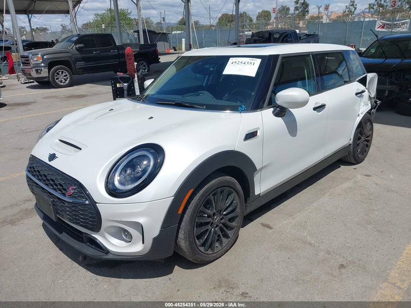 2024 Mini Clubman VIN WMWLV7C05R2U73653 IAAI salvage auction — LEFT REAR, Salvage Title, sold $7,100 on 2026-08-16 (photo 2)