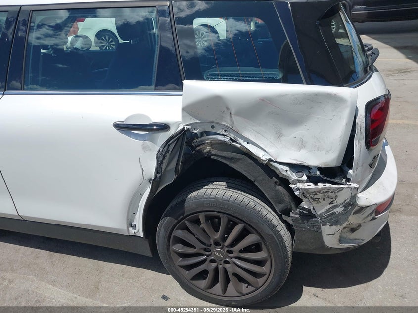 2024 Mini Clubman VIN WMWLV7C05R2U73653 IAAI salvage auction — LEFT REAR, Salvage Title, sold $7,100 on 2026-08-16 (photo 6)