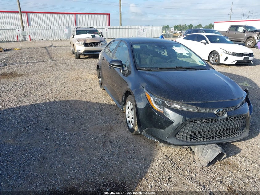 2022 Toyota Corolla VIN 5YFEPMAE9NP336780 IAAI salvage auction — LEFT SIDE, Salvage Title, sold $2,550 on 2026-07-29 (photo 1)