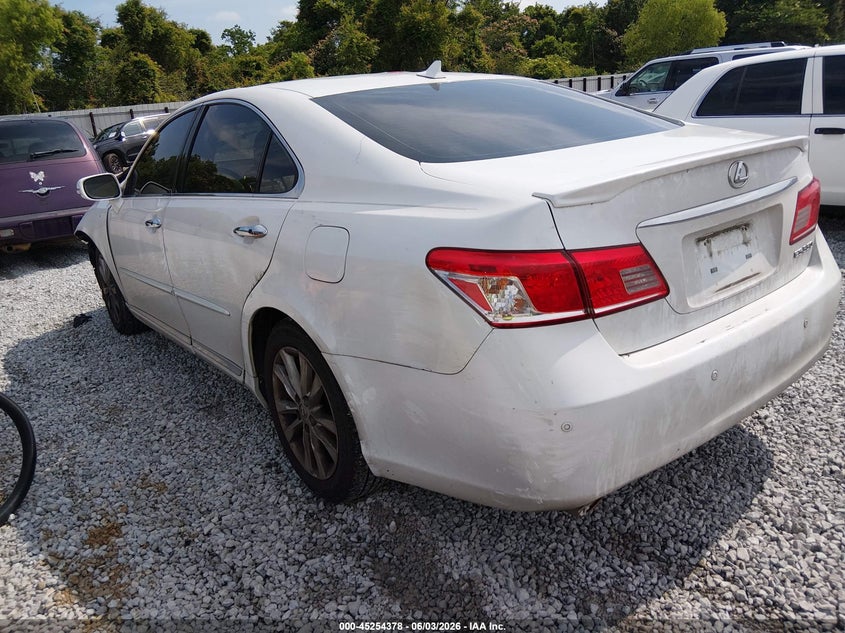 2011 Lexus Es 350 VIN JTHBK1EG6B2434637 IAAI salvage auction — FRONT END, Salvage (Alabama), sold $600 on 2026-07-30 (photo 3)