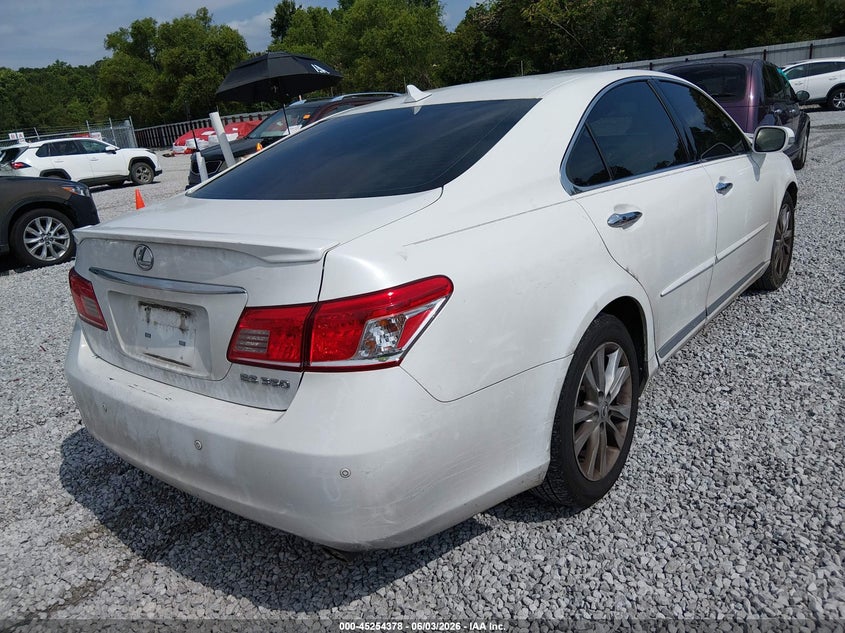 2011 Lexus Es 350 VIN JTHBK1EG6B2434637 IAAI salvage auction — FRONT END, Salvage (Alabama), sold $600 on 2026-07-30 (photo 4)