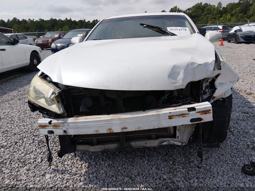 2011 Lexus Es 350 VIN JTHBK1EG6B2434637 IAAI salvage auction — FRONT END, Salvage (Alabama), sold $600 on 2026-07-30 (photo 6)