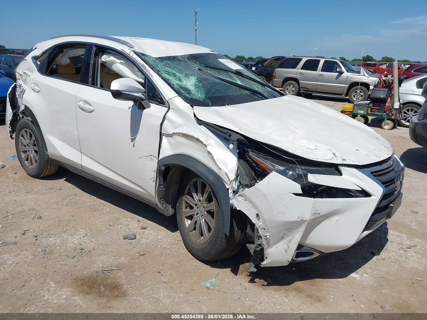 2016 Lexus Nx VIN JTJYARBZ2G2043217 IAAI salvage auction — ALL OVER, Salvage (Texas), sold $2,200 on 2026-07-28 (photo 1)