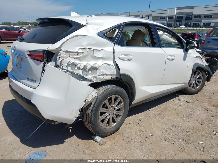 2016 Lexus Nx VIN JTJYARBZ2G2043217 IAAI salvage auction — ALL OVER, Salvage (Texas), sold $2,200 on 2026-07-28 (photo 4)