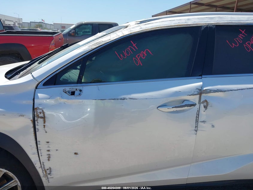 2016 Lexus Nx VIN JTJYARBZ2G2043217 IAAI salvage auction — ALL OVER, Salvage (Texas), sold $2,200 on 2026-07-28 (photo 9)