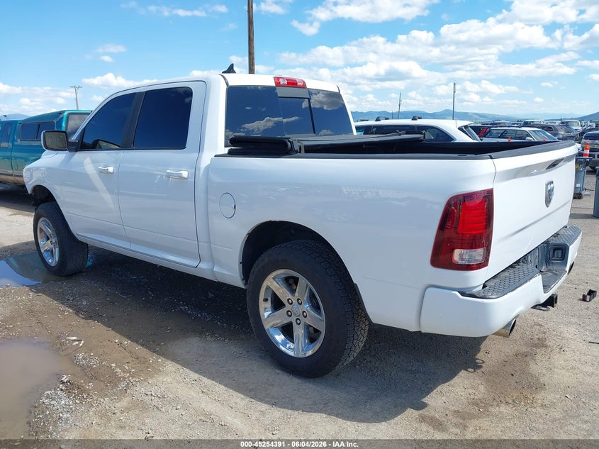 2014 Ram 1500 VIN 1C6RR7MT8ES110923 IAAI salvage auction — FRONT END, Salvage Title, sold $25 on 2026-07-10 (photo 3)
