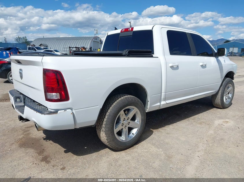 2014 Ram 1500 VIN 1C6RR7MT8ES110923 IAAI salvage auction — FRONT END, Salvage Title, sold $25 on 2026-07-10 (photo 4)