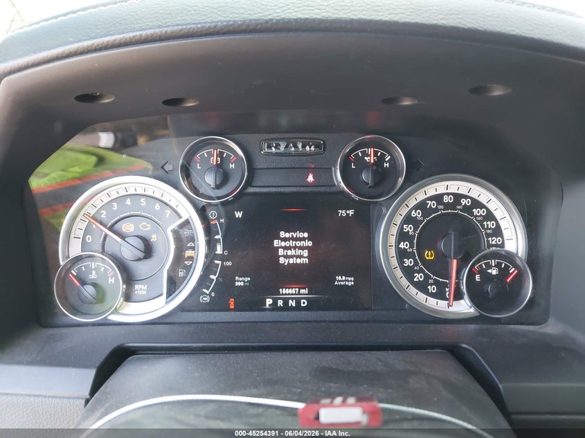 2014 Ram 1500 VIN 1C6RR7MT8ES110923 IAAI salvage auction — FRONT END, Salvage Title, sold $25 on 2026-07-10 (photo 7)
