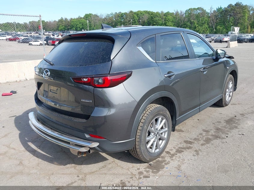 2022 Mazda Cx-5 VIN JM3KFBCM3N1593458 IAAI salvage auction — FRONT END, Mv-907A (New York), sold $5,300 on 2026-08-01 (photo 4)