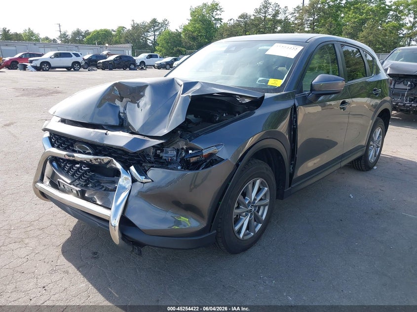 2022 Mazda Cx-5 VIN JM3KFBCM3N1593458 IAAI salvage auction — FRONT END, Mv-907A (New York), sold $5,300 on 2026-08-01 (photo 6)