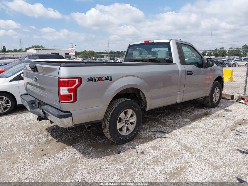 2020 Ford F-150 VIN 1FTMF1EP8LKF26557 IAAI salvage auction — REAR END, Salvage Title, sold $8,650 on 2026-07-30 (photo 4)