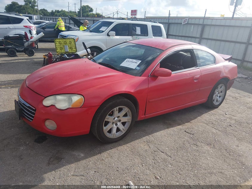 2004 Chrysler Sebring VIN 4C3AG42G24E148728 IAAI salvage auction — REAR END, Salvage (Texas), sold $250 on 2026-07-08 (photo 2)