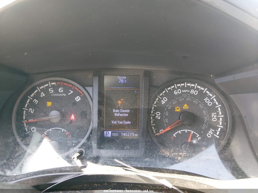 2020 Toyota Tacoma VIN 5TFRX5GN1LX169697 IAAI salvage auction — REAR END, Salvage Title, sold $6,700 on 2026-07-08 (photo 7)