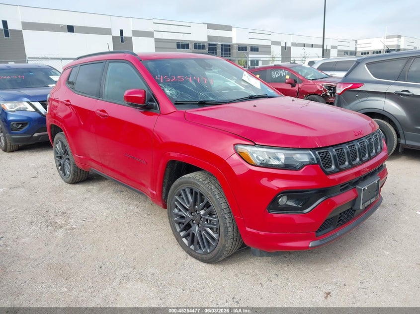 2024 Jeep Compass VIN 3C4NJDCN5RT597874 IAAI salvage auction — HAIL, Original (Texas), sold $8,100 on 2026-07-28 (photo 1)