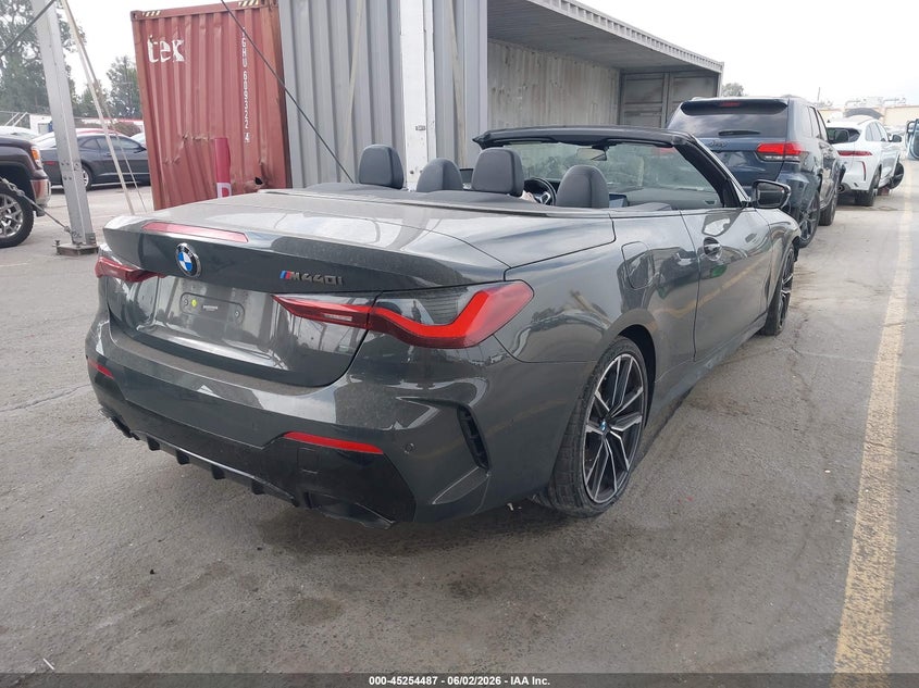 2023 BMW 4er VIN WBA53AT03PCL98115 IAAI salvage auction — FRONT END, Salvage Title, sold $17,550 on 2026-07-08 (photo 4)