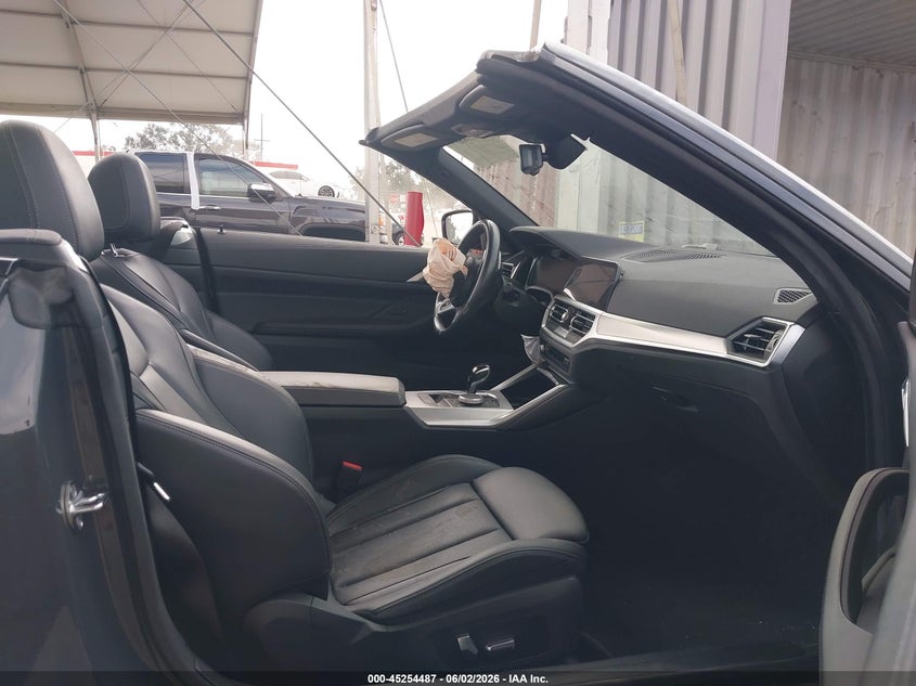 2023 BMW 4er VIN WBA53AT03PCL98115 IAAI salvage auction — FRONT END, Salvage Title, sold $17,550 on 2026-07-08 (photo 5)