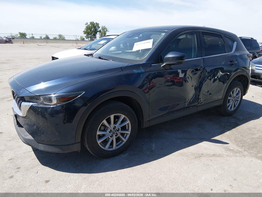 2022 Mazda Cx-5 VIN JM3KFBBMXN1548678 IAAI salvage auction — SIDE, Salvage Title, sold $6,150 on 2026-07-07 (photo 2)