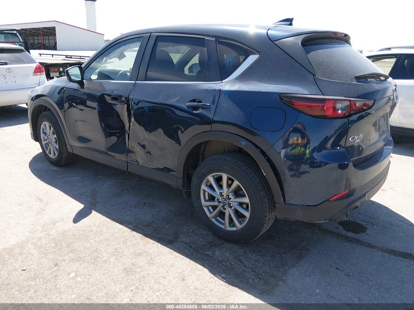 2022 Mazda Cx-5 VIN JM3KFBBMXN1548678 IAAI salvage auction — SIDE, Salvage Title, sold $6,150 on 2026-07-07 (photo 3)