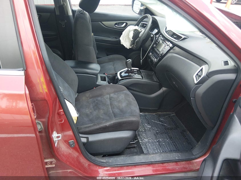 2015 Nissan Rogue VIN KNMAT2MV8FP552875 IAAI salvage auction — FRONT END, Salvage Title, sold $125 on 2026-07-21 (photo 5)