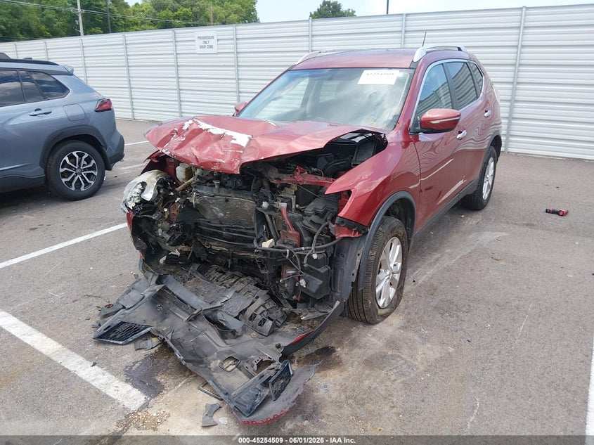 2015 Nissan Rogue VIN KNMAT2MV8FP552875 IAAI salvage auction — FRONT END, Salvage Title, sold $125 on 2026-07-21 (photo 6)