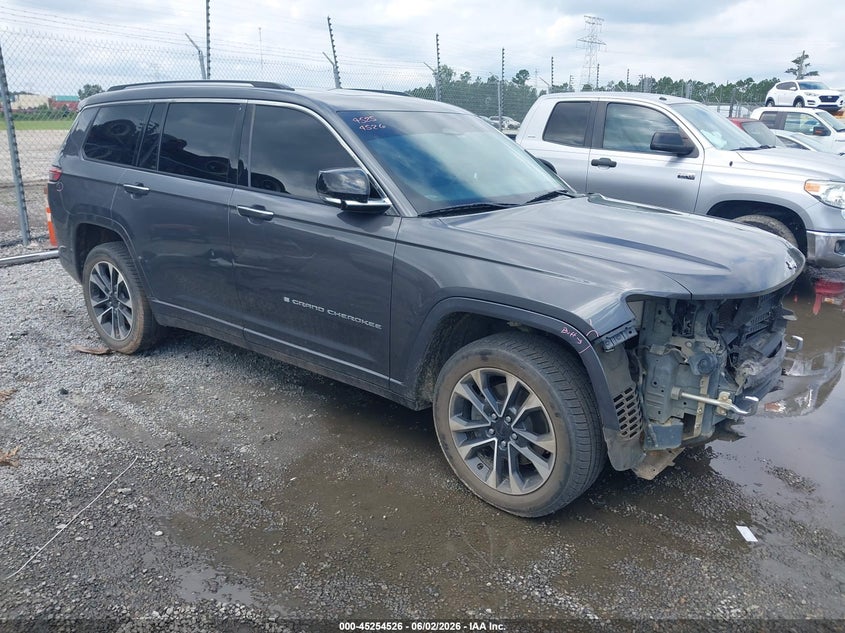 2021 Jeep Grand cherokee VIN 1C4RJKDG7M8177613 IAAI salvage auction — FRONT END, Salvage (Georgia), sold $8,700 on 2026-07-31 (photo 1)