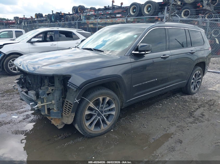 2021 Jeep Grand cherokee VIN 1C4RJKDG7M8177613 IAAI salvage auction — FRONT END, Salvage (Georgia), sold $8,700 on 2026-07-31 (photo 2)