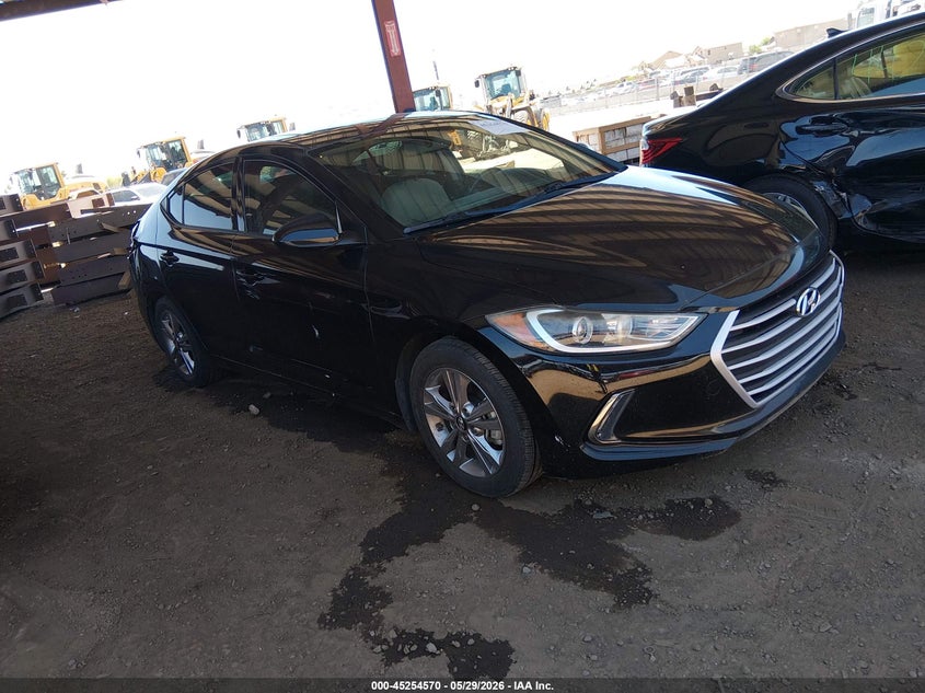 2018 Hyundai Elantra VIN KMHD84LF4JU611589 IAAI salvage auction — RIGHT REAR, Salvage Title, sold $4,150 on 2026-07-07 (photo 1)