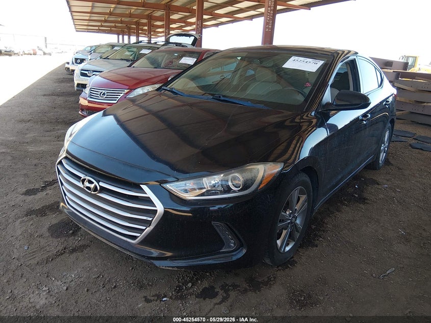 2018 Hyundai Elantra VIN KMHD84LF4JU611589 IAAI salvage auction — RIGHT REAR, Salvage Title, sold $4,150 on 2026-07-07 (photo 2)