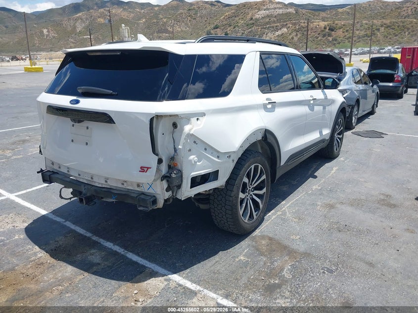 2021 Ford Explorer VIN 1FM5K8GC2MGA95877 IAAI salvage auction — REAR END, Salvage Title, sold $12,500 on 2026-07-29 (photo 4)