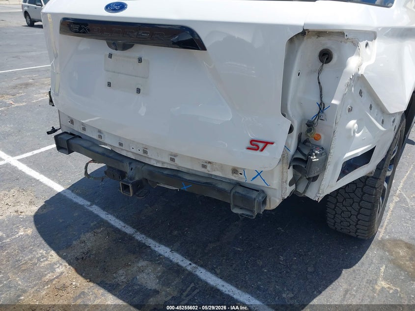 2021 Ford Explorer VIN 1FM5K8GC2MGA95877 IAAI salvage auction — REAR END, Salvage Title, sold $12,500 on 2026-07-29 (photo 6)