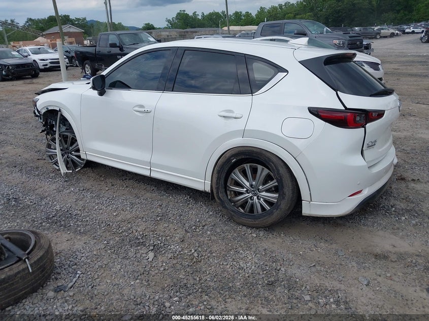 2022 Mazda Cx-5 VIN JM3KFBXYXN0615037 IAAI salvage auction — LEFT & RIGHT, Salvage Title, sold $2,800 on 2026-07-10 (photo 3)