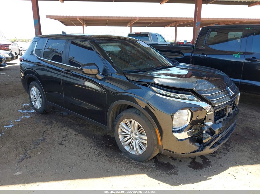 2024 Mitsubishi Outlander VIN JA4J4UA84RZ054733 IAAI salvage auction — RIGHT FRONT, Salvage (Arizona), sold $75 on 2026-07-28 (photo 1)