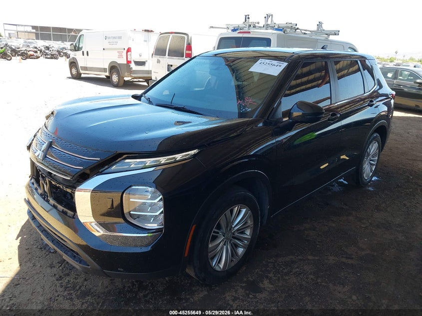 2024 Mitsubishi Outlander VIN JA4J4UA84RZ054733 IAAI salvage auction — RIGHT FRONT, Salvage (Arizona), sold $75 on 2026-07-28 (photo 2)
