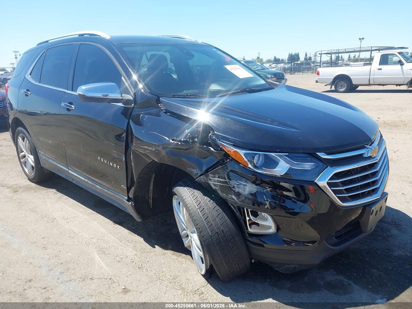 2018 Chevrolet Equinox VIN 2GNAXNEX8J6168942 IAAI salvage auction — RIGHT FRONT, Salvage Title, sold $2,300 on 2026-08-20 (photo 6)