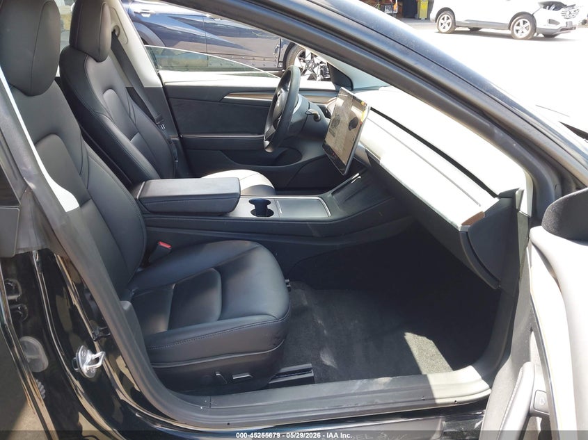 2023 Tesla Model 3 VIN 5YJ3E1EA3PF432163 IAAI salvage auction — LEFT SIDE, Salvage (California), sold $6,075 on 2026-07-30 (photo 5)