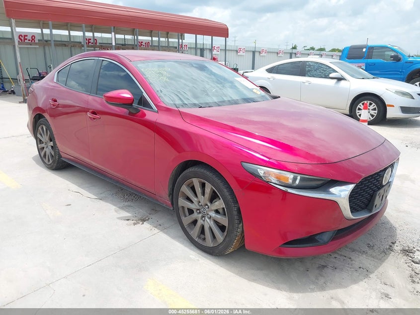 2019 Mazda 3 VIN JM1BPACL1K1109094 IAAI salvage auction — REAR END, Original (Texas), sold $3,150 on 2026-07-29 (photo 1)