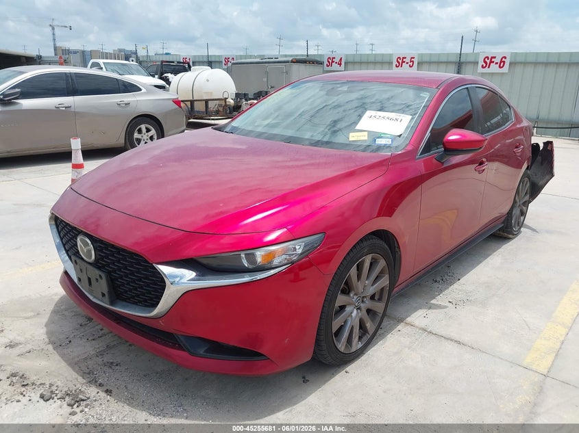 2019 Mazda 3 VIN JM1BPACL1K1109094 IAAI salvage auction — REAR END, Original (Texas), sold $3,150 on 2026-07-29 (photo 2)