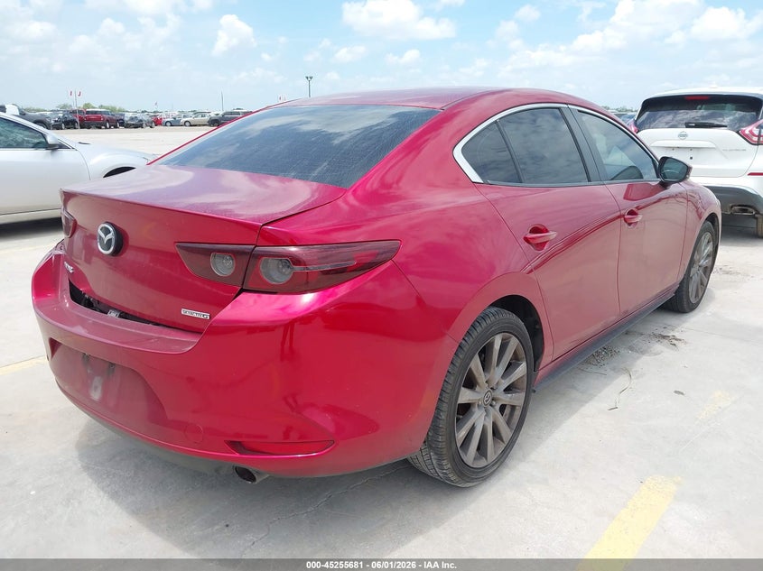 2019 Mazda 3 VIN JM1BPACL1K1109094 IAAI salvage auction — REAR END, Original (Texas), sold $3,150 on 2026-07-29 (photo 4)