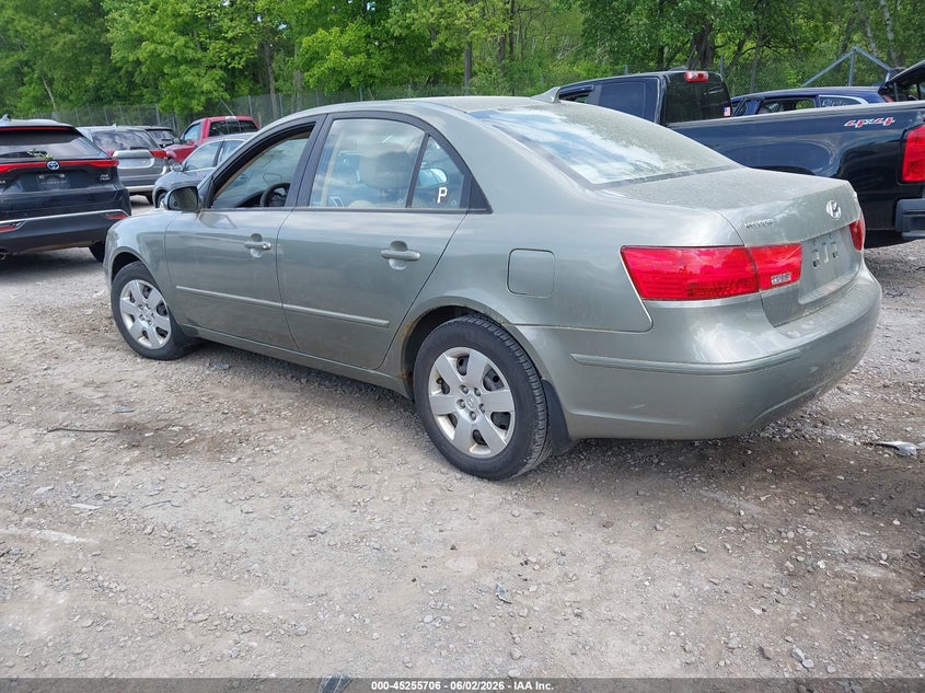 2009 Hyundai Sonata VIN 5NPET46C59H556472 IAAI salvage auction — NORMAL WEAR, Clear (New York), sold $75 on 2026-07-07 (photo 3)
