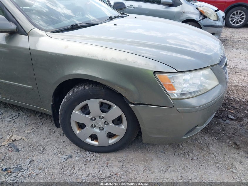 2009 Hyundai Sonata VIN 5NPET46C59H556472 IAAI salvage auction — NORMAL WEAR, Clear (New York), sold $75 on 2026-07-07 (photo 6)