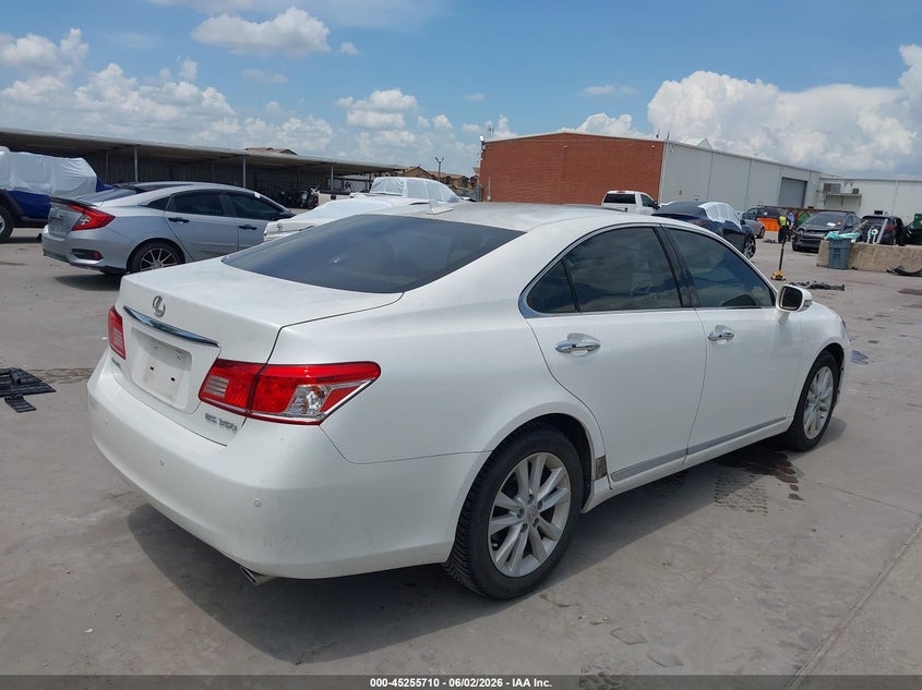 2012 Lexus ES VIN JTHBK1EG4C2490190 IAAI salvage auction — FRONT END, Salvage Title, sold $3,100 on 2026-07-15 (photo 4)
