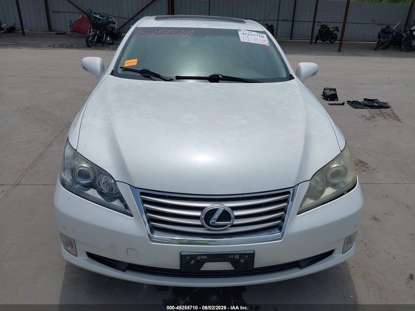 2012 Lexus ES VIN JTHBK1EG4C2490190 IAAI salvage auction — FRONT END, Salvage Title, sold $3,100 on 2026-07-15 (photo 6)