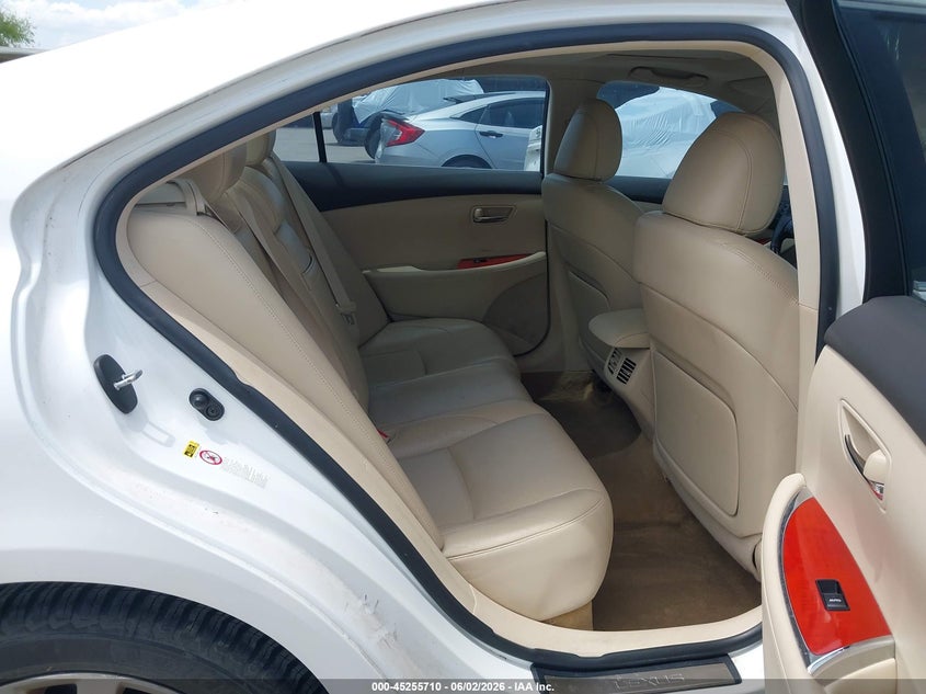2012 Lexus ES VIN JTHBK1EG4C2490190 IAAI salvage auction — FRONT END, Salvage Title, sold $3,100 on 2026-07-15 (photo 8)